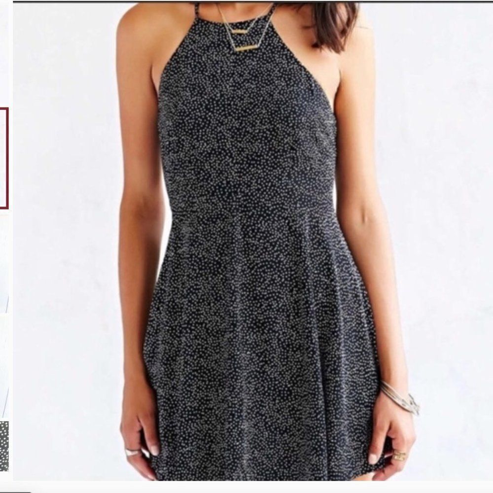OU Cooperative polkadot mini dress